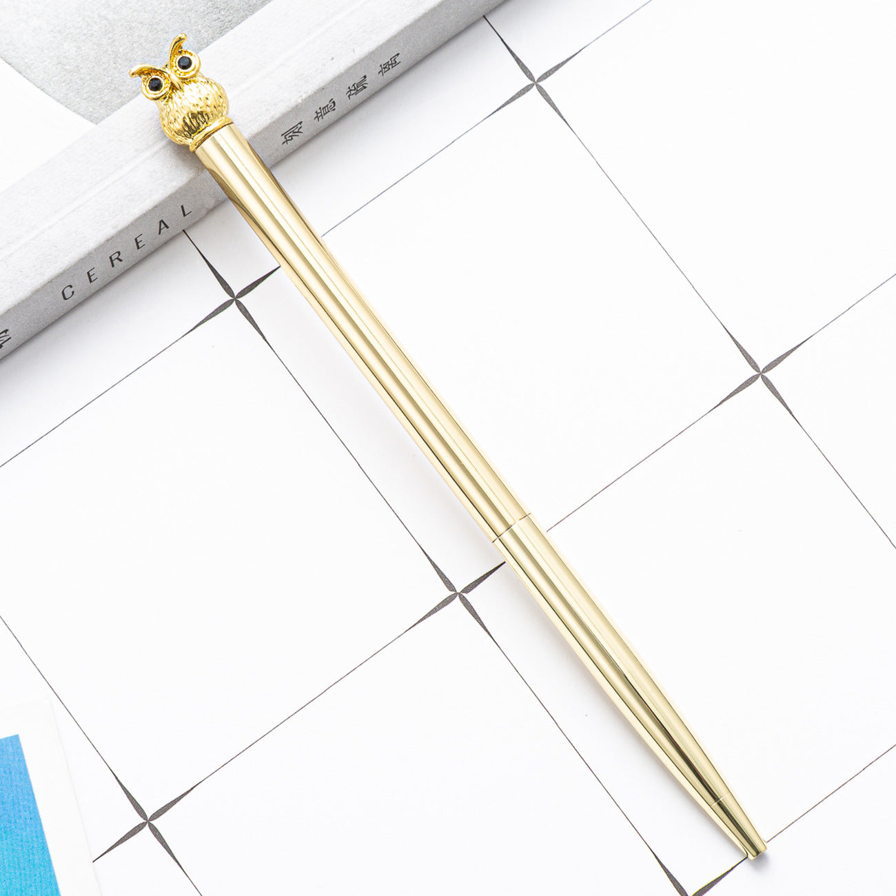 Venta al por mayor Bolígrafo De Metal Búho